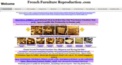 Desktop Screenshot of french-furniture-reproduction.com